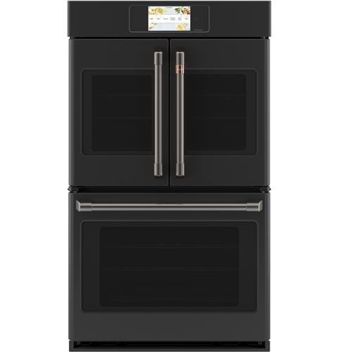 Café Professional Series 30" Smart Built-In Convection French-Door Double Wall Oven CTD90FP3ND1