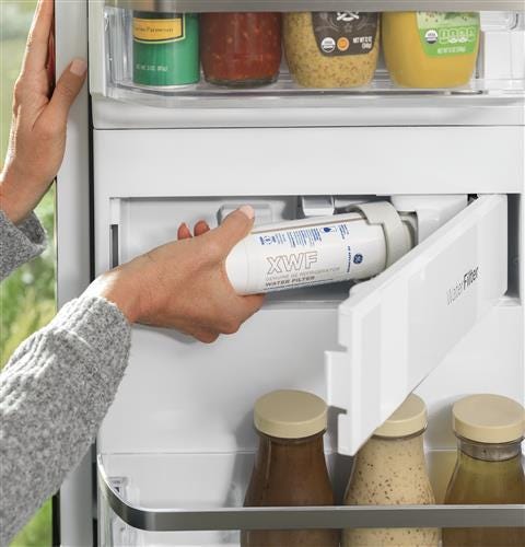 Café ENERGY STAR 27.8 Cu. Ft. Smart 4-Door French-Door Refrigerator CVE28DP2NS1