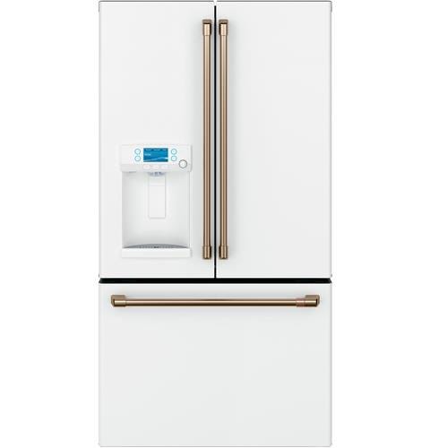 Café ENERGY STAR 22.2 Cu. Ft. Counter-Depth French-Door Refrigerator with Hot Water Dispenser CYE22TP4MW2
