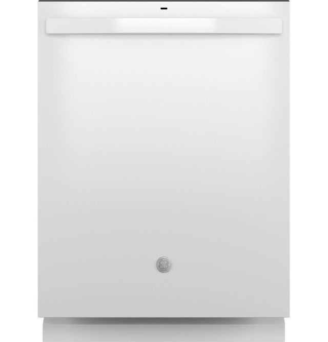 GE® ENERGY STAR® Top Control with Plastic Interior Dishwasher with Sanitize Cycle & Dry Boost GDT630PGRWW