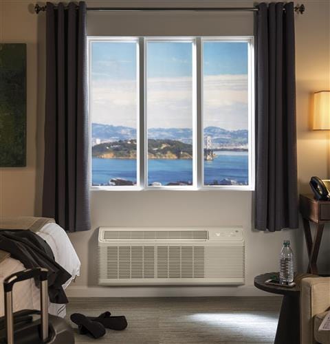 GE Zoneline Cooling and Electric Heat Unit with Corrosion Protection, 230/208 Volt AZ45E07DAC