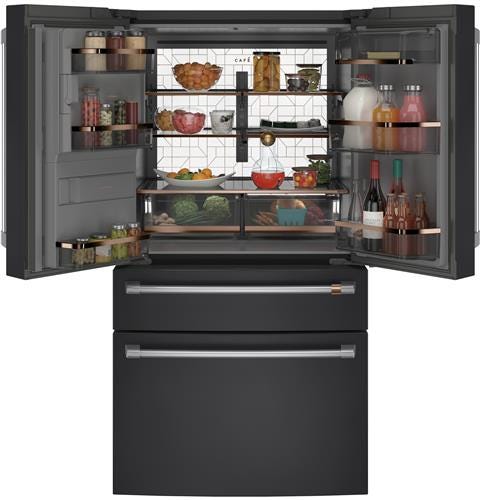 Café ENERGY STAR 27.8 Cu. Ft. Smart 4-Door French-Door Refrigerator CVE28DP3ND1
