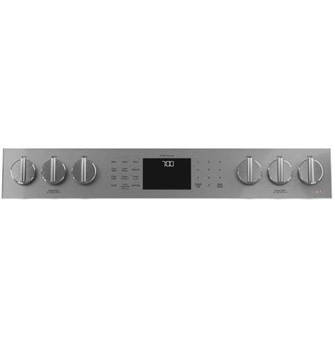 Café 30" Slide-In Front Control Gas Oven with Convection Range with Warming Drawer CGS700M2NS5