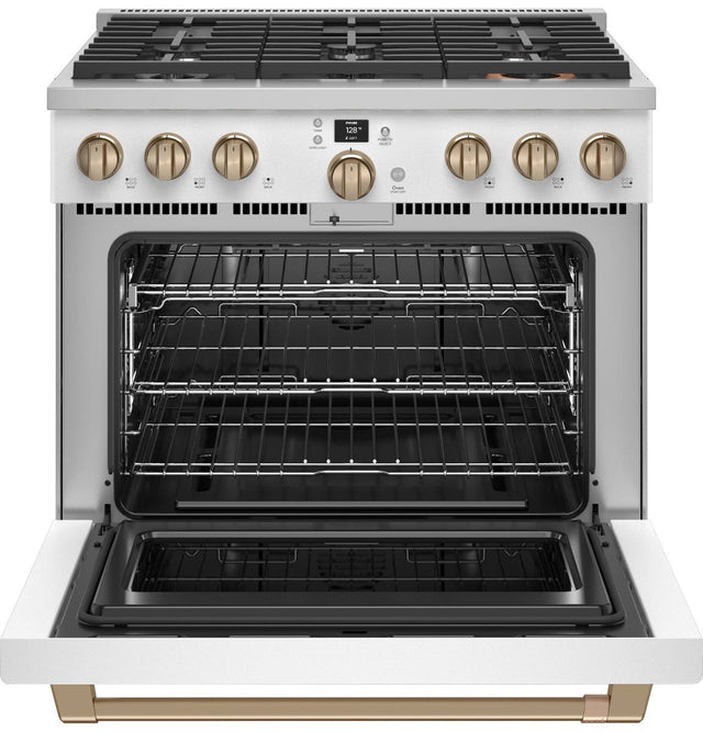 Café 36" Smart All-Gas Professional Range with 6 Burners (Natural Gas) CGY366P4TW2