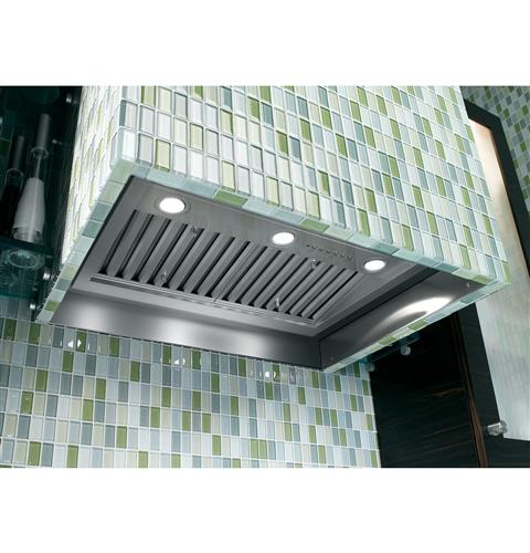 GE 30” WiFi Enabled Designer Custom Insert w/ Dimmable LED Lighting UVC9300SLSS