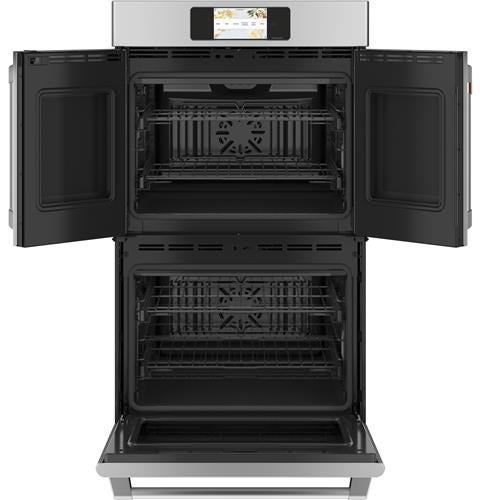 Café Professional Series 30" Smart Built-In Convection French-Door Double Wall Oven CTD90FP2NS1