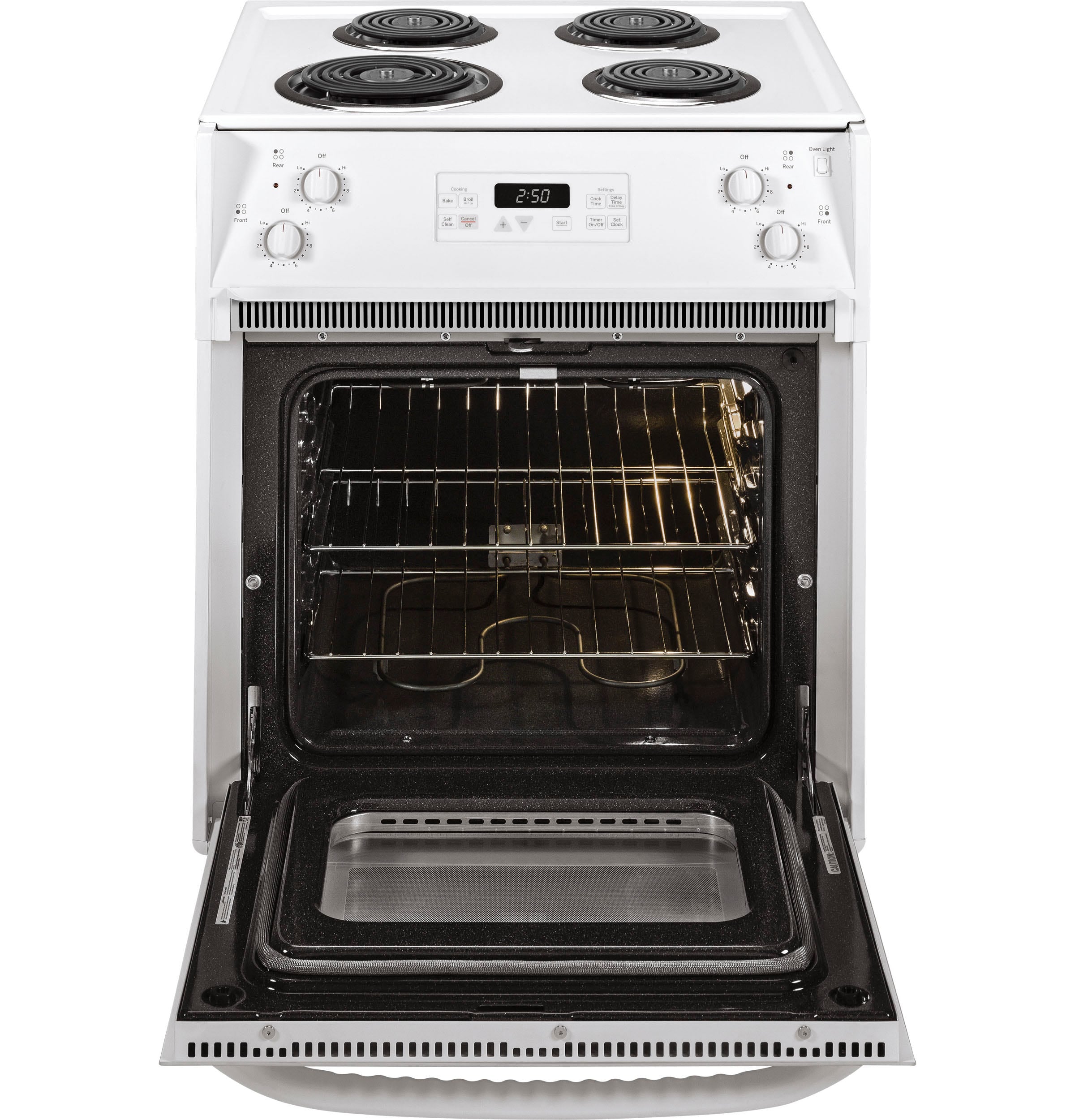 GE 27" Drop-In Electric Range JM250DTWW