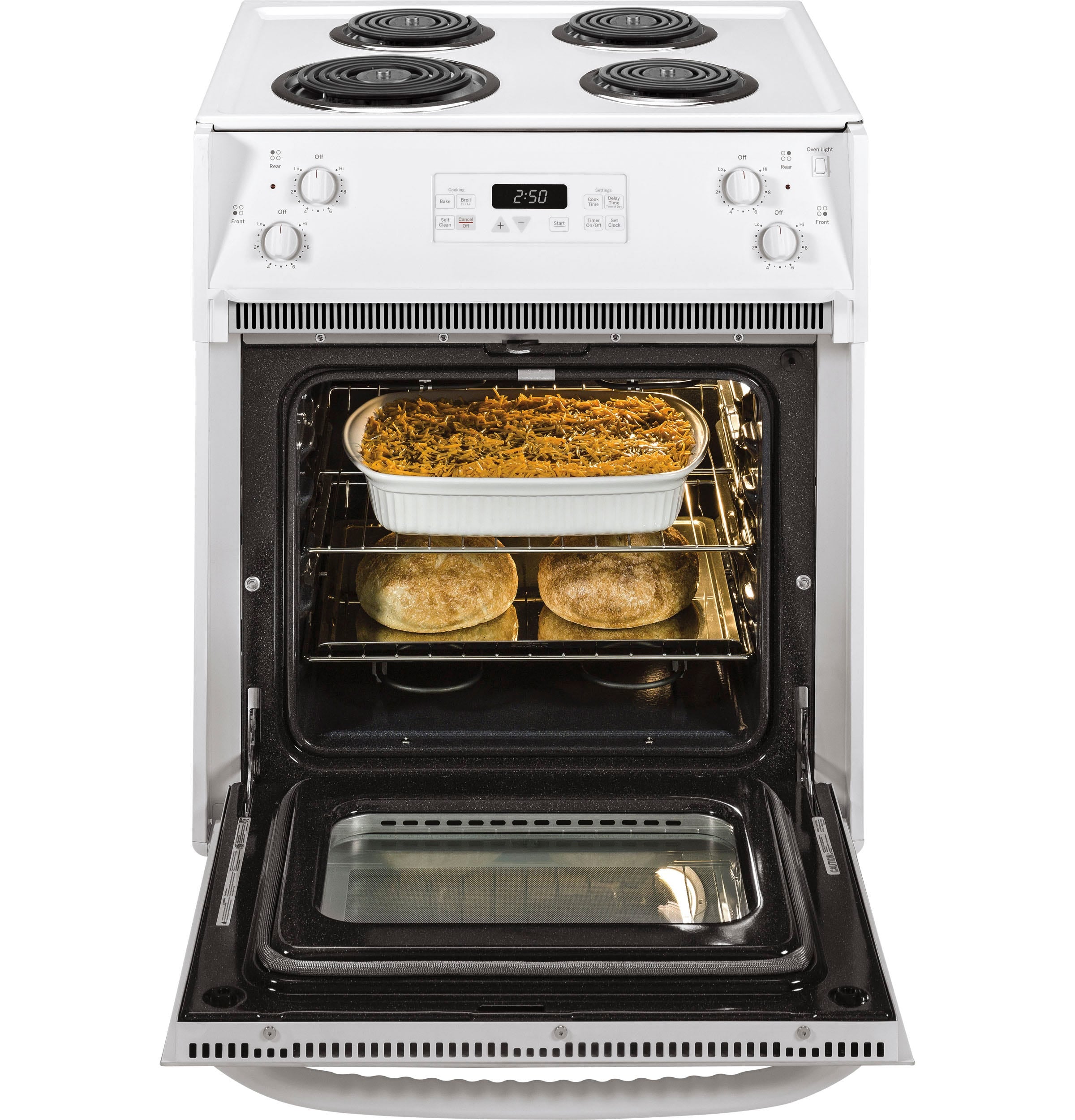 GE 27" Drop-In Electric Range JM250DTWW