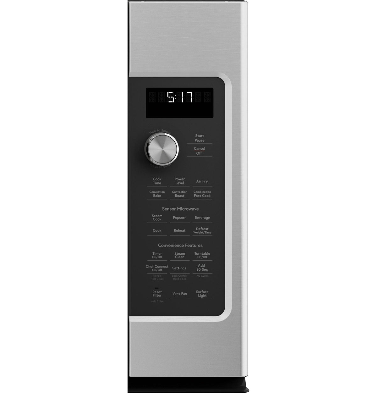 Café™ 1.7 Cu. Ft. Convection Over-the-Range Microwave Oven CVM517P2RS1