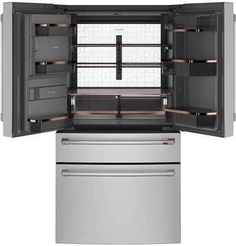 Café ENERGY STAR 27.8 Cu. Ft. Smart 4-Door French-Door Refrigerator CVE28DP2NS1