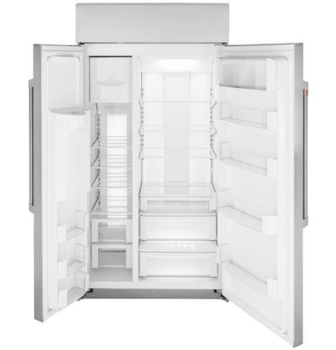 Café 42" Smart Built-In Side-by-Side Refrigerator with Dispenser CSB42YP2NS1