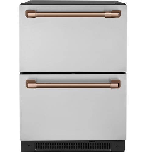 Café™ Undercounter Refrigeration Handle Kit - Brushed Copper CXQD2H2PNCU