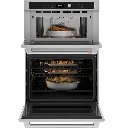 Café 30 in. Combination Double Wall Oven with Convection and Advantium Technology CTC912P2NS1