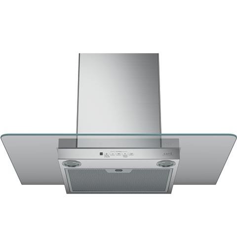 Café™ 30" Wall-Mount Glass Canopy Chimney Hood CVW73012MSS