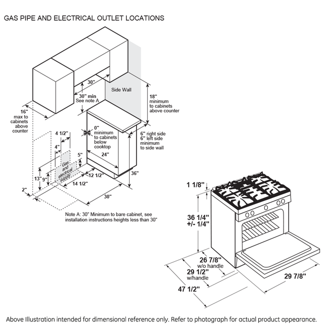 GE Profile 30" Smart Slide-In Front-Control Gas Fingerprint Resistant Range with No Preheat Air Fry PGS930YPFS