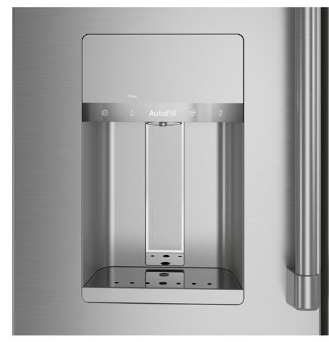 Café ENERGY STAR 27.8 Cu. Ft. Smart 4-Door French-Door Refrigerator CVE28DP2NS1