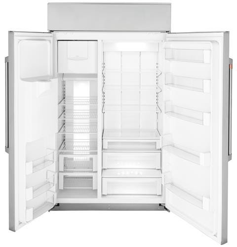 Café 48" Smart Built-In Side-by-Side Refrigerator with Dispenser CSB48YP2NS1