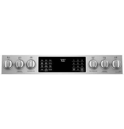 Café 30" Slide-In Front Control Gas Oven with Convection Range with Warming Drawer CGS700P2MS1