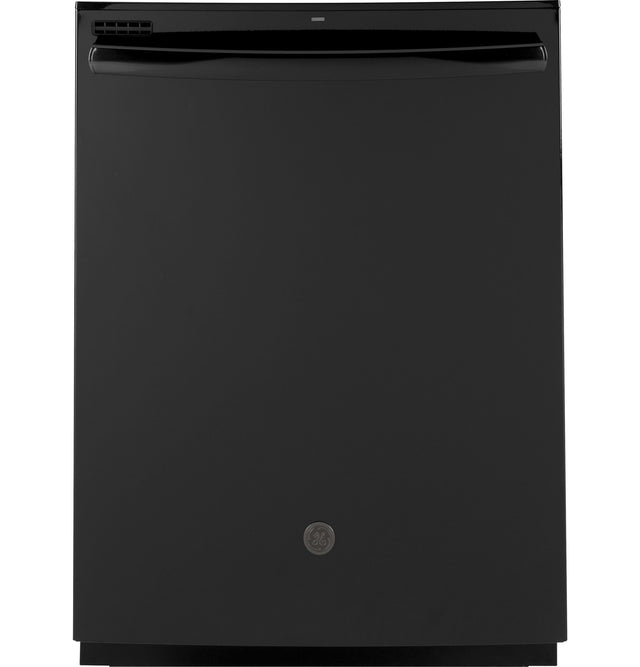 GE GE® ENERGY STAR® Top Control with Plastic Interior Dishwasher with Sanitize Cycle & Dry Boost GDT630PGRBB