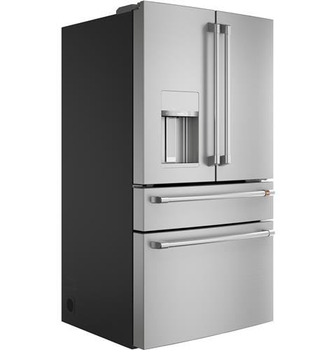 Café ENERGY STAR 27.8 Cu. Ft. Smart 4-Door French-Door Refrigerator CVE28DP2NS1