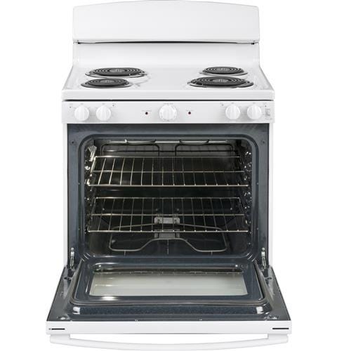 GE 30" Free-Standing Electric Range JBS460DMWW