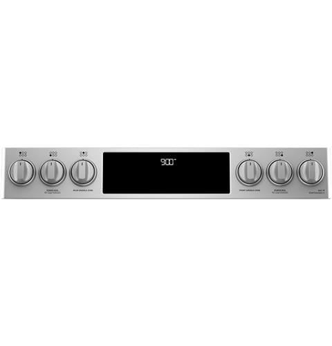 Café 30" Slide-In Front Control Dual-Fuel Convection Range with Warming Drawer C2S900P2MS1