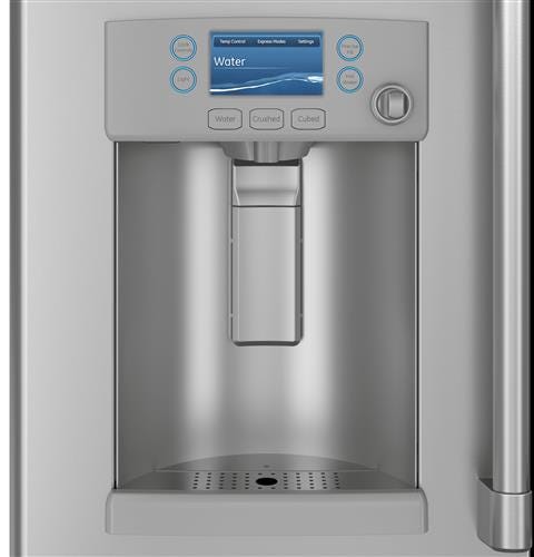 Café ENERGY STAR 22.2 Cu. Ft. Counter-Depth French-Door Refrigerator with Hot Water Dispenser CYE22TP2MS1