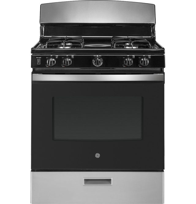 GE® 30" Free-Standing Gas Range JGBS30RETSS