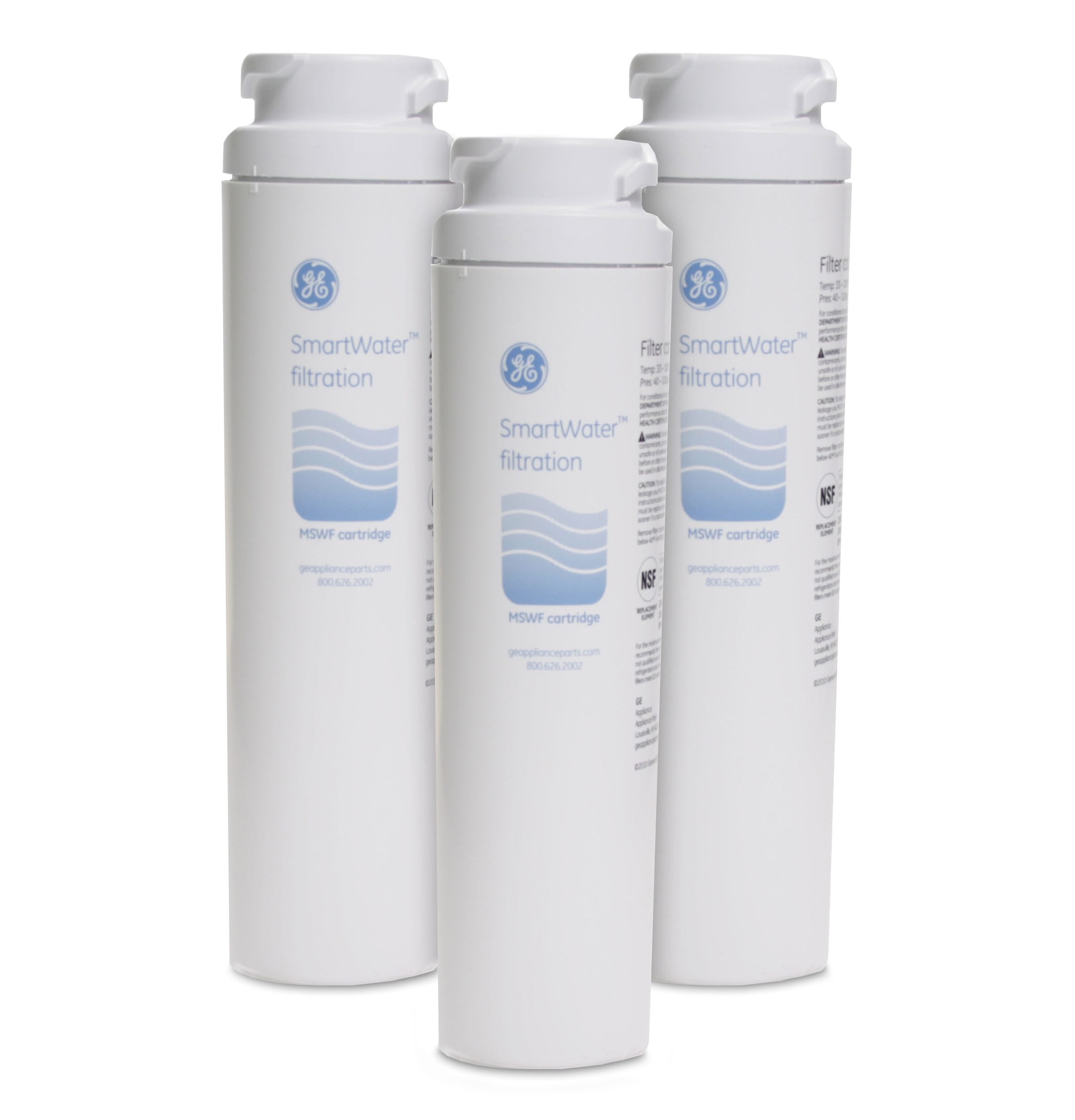 GE® Refrigerator Water Filter 3 Pack MSWF3PK