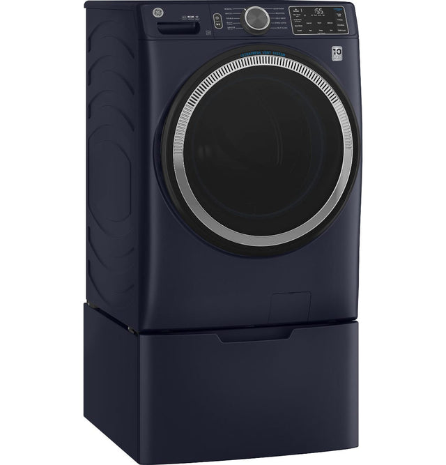 GE 4.8 cu. ft. Capacity Smart Front Load ENERGY STAR Washer with UltraFresh Vent System with OdorBlock and Sanitize w/Oxi GFW550SPRRS