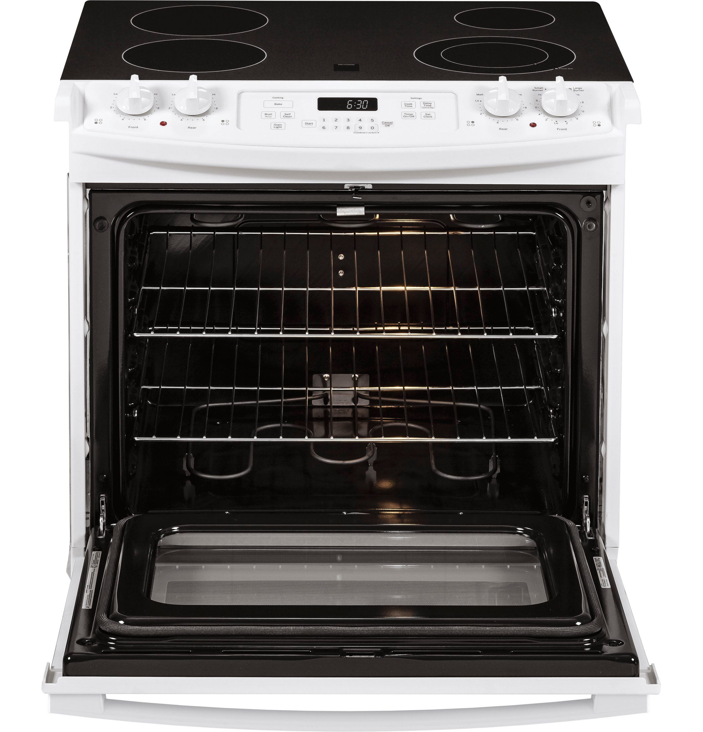GE 30" DROP-IN ELECTRIC RANGE JD630DTWW