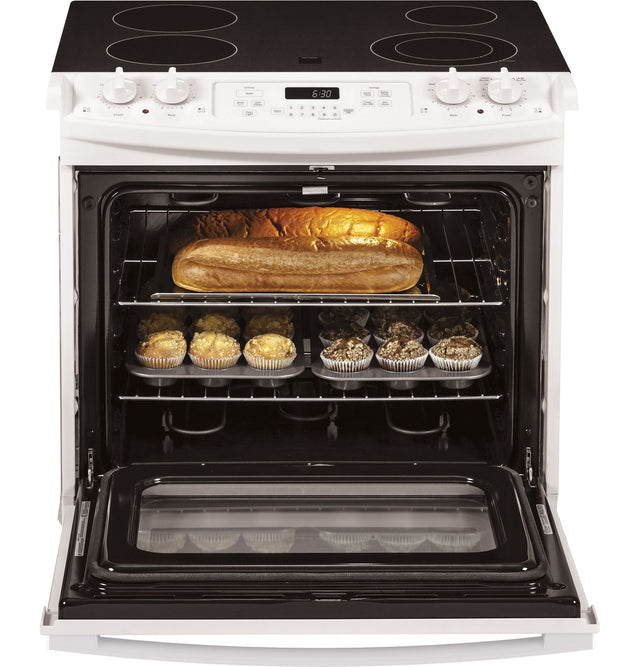 GE 30" DROP-IN ELECTRIC RANGE JD630DTWW