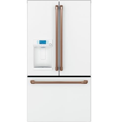 Café ENERGY STAR 22.2 Cu. Ft. Counter-Depth French-Door Refrigerator with Hot Water Dispenser CYE22TP4MW2