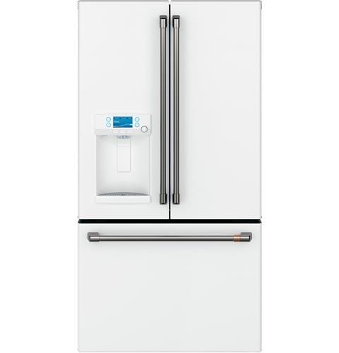 Café ENERGY STAR 22.2 Cu. Ft. Counter-Depth French-Door Refrigerator with Hot Water Dispenser CYE22TP4MW2