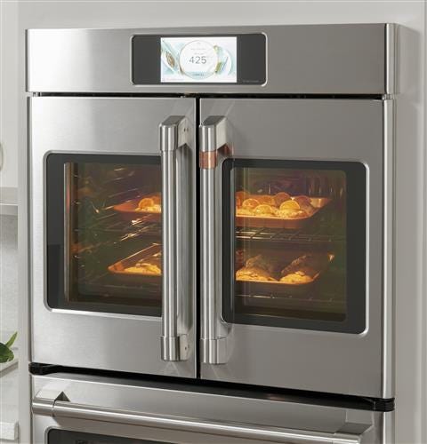 Café Professional Series 30" Smart Built-In Convection French-Door Double Wall Oven CTD90FP2NS1