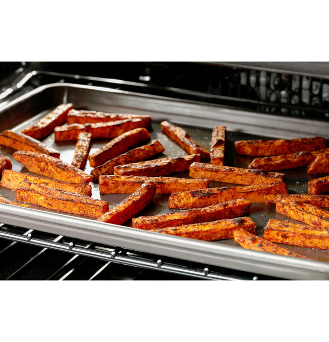 Café™ 30" Smart Slide-In, Front-Control, Induction and Convection Range with Warming Drawer CHS900P4MW2