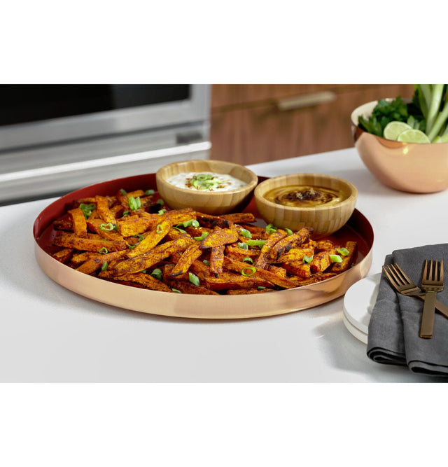 Café™ 30" Smart Slide-In, Front-Control, Induction and Convection Range with Warming Drawer CHS900P4MW2