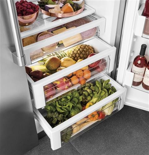 Café 42" Smart Built-In Side-by-Side Refrigerator with Dispenser CSB42YP2NS1