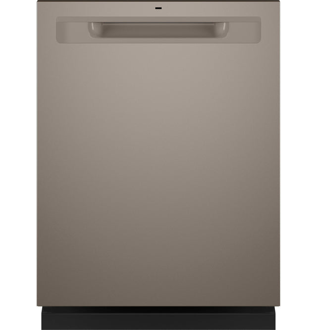 GE Top Control with Plastic Interior Dishwasher with Sanitize Cycle Dry Boost GDP630PMRES