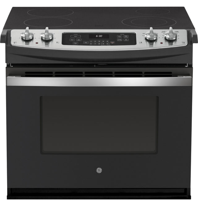 GE 30" DROP-IN ELECTRIC RANGE JD630STSS