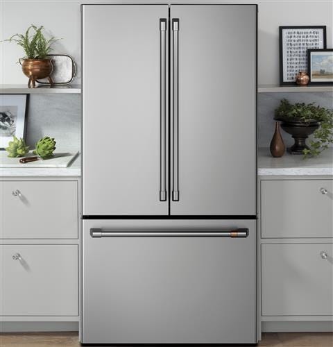 Café ENERGY STAR 23.1 Cu. Ft. Counter-Depth French-Door Refrigerator CWE23SP2MS1