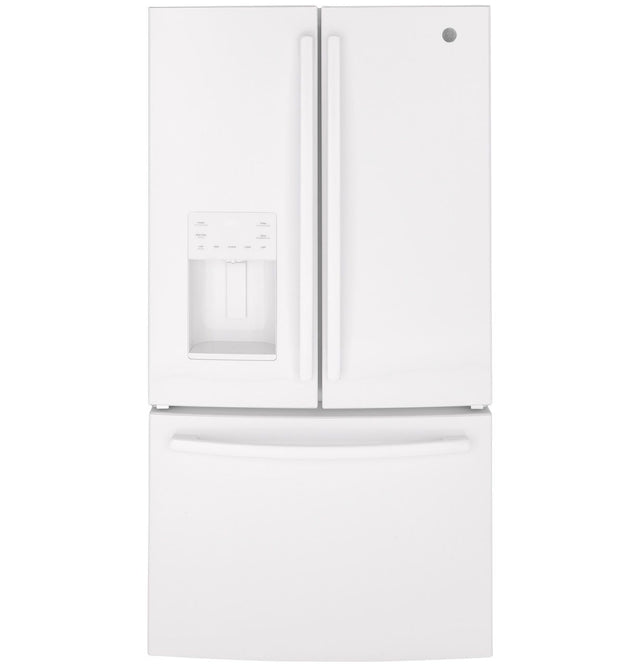 GE ENERGY STAR 25.6 Cu. Ft. French-Door Refrigerator GFE26JGMWW