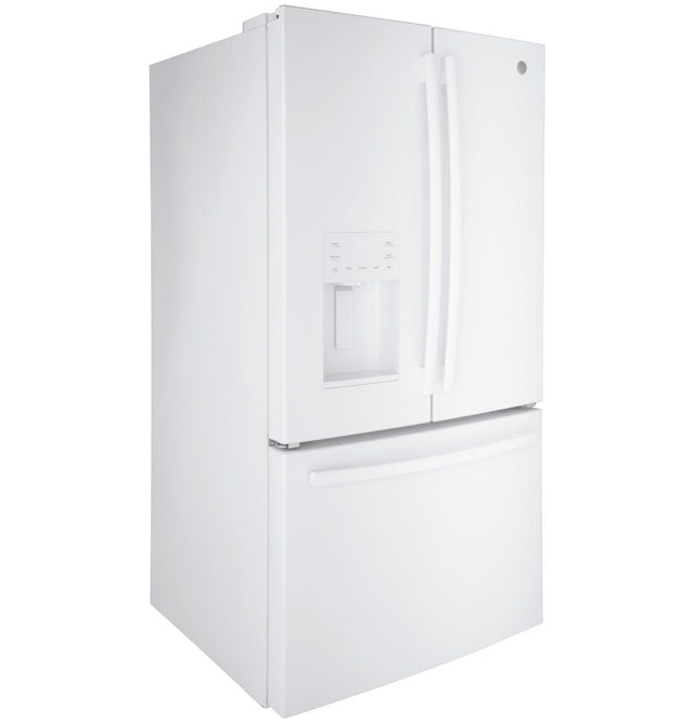 GE ENERGY STAR 25.6 Cu. Ft. French-Door Refrigerator GFE26JGMWW