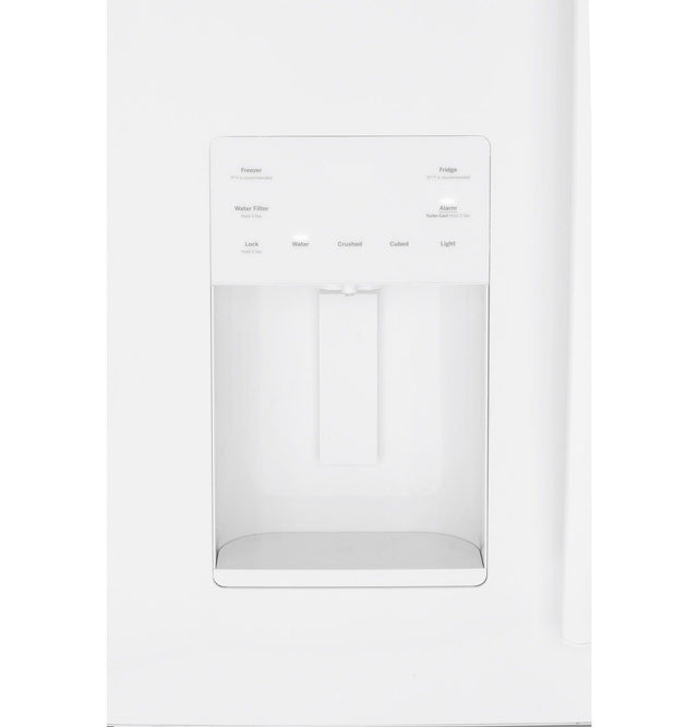 GE ENERGY STAR 25.6 Cu. Ft. French-Door Refrigerator GFE26JGMWW