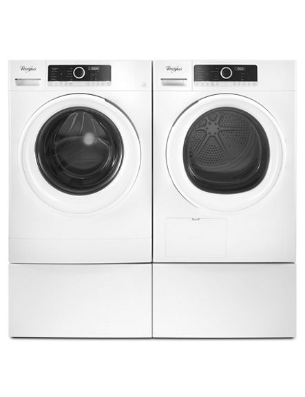 Whirlpool 1.9 cu. ft. 24" Compact Washer with Detergent Dosing Aid option WFW3090JW
