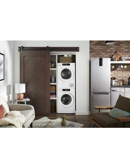 Whirlpool 4.3 Cu. Ft. 24" Small Space Ventless Dryer WCD3090JW