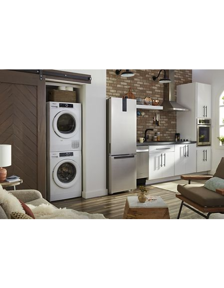 Whirlpool 4.3 Cu. Ft. 24" Small Space Ventless Dryer WCD3090JW