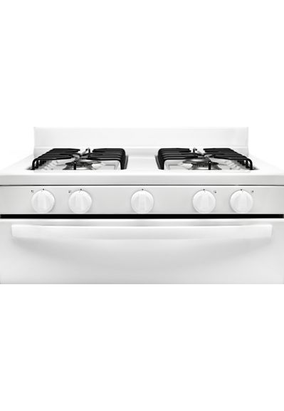 Amana 30-inch Gas Range with EasyAccess™ Broiler Door AGR4230BAW