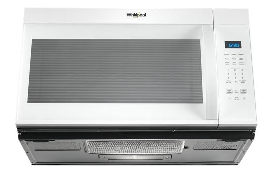 Whirlpool 30’ W 1.7 cu. ft Over the range Microwave with 1000-Watts Cooking Power WMMS3130RW