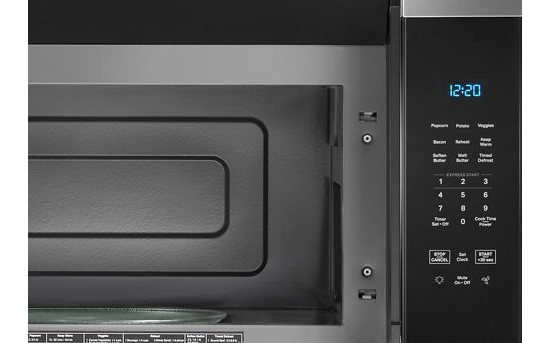 Whirlpool 30’ W 1.7 cu. ft Over the range Microwave with 1000-Watts Cooking Power WMMS3130RS